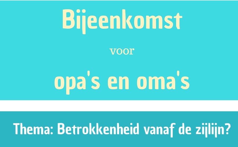 Een dag voor alle opa's en oma's met (een) kleinkind(eren) met een stofwisselingsziekte